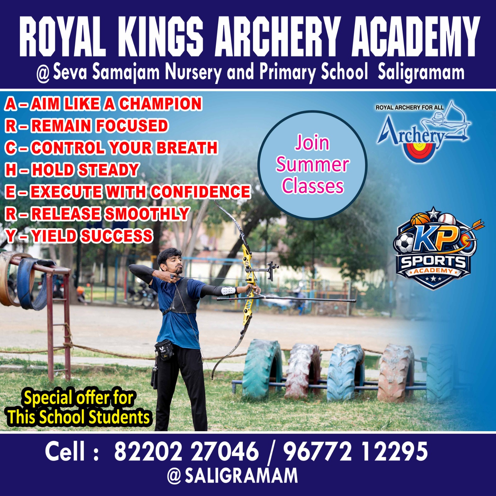 Archery Summer Camp 2026 – Seva Samajam